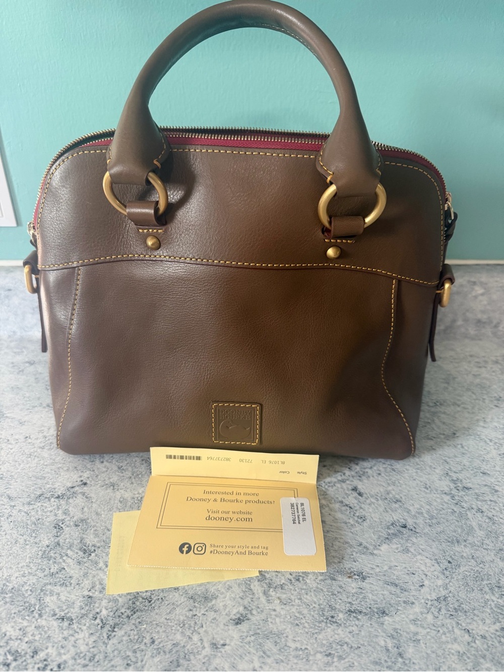 Dooney & Bourke Florentine Cameron Satchel